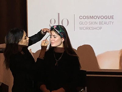 Glo SKIN BEAUTY Workshop mit Janeena Billera